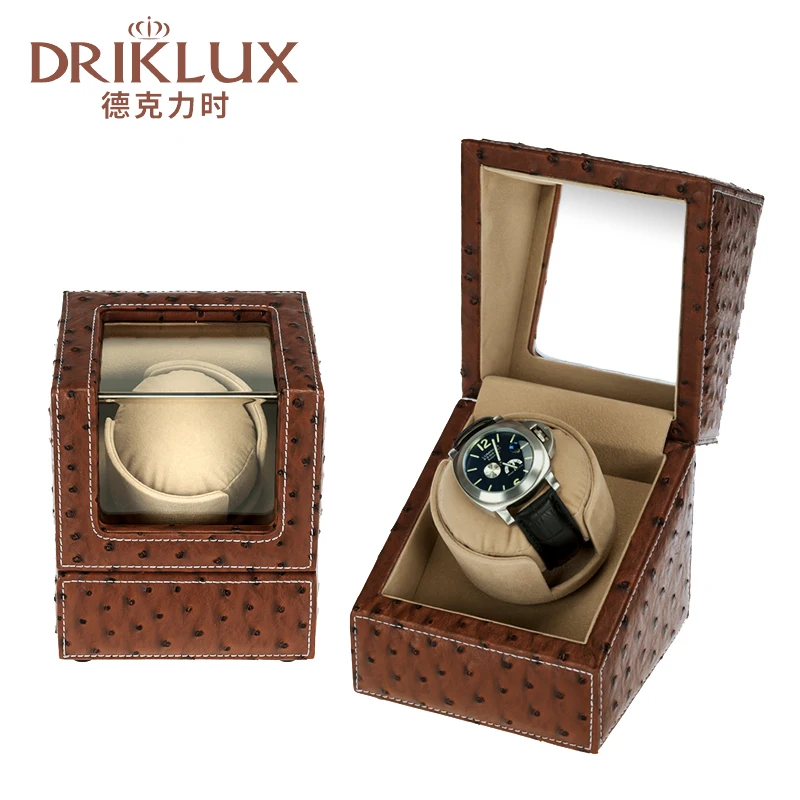 

Driklux кожаный деревянный одночасовой Роскошный футляр для автоматических часов