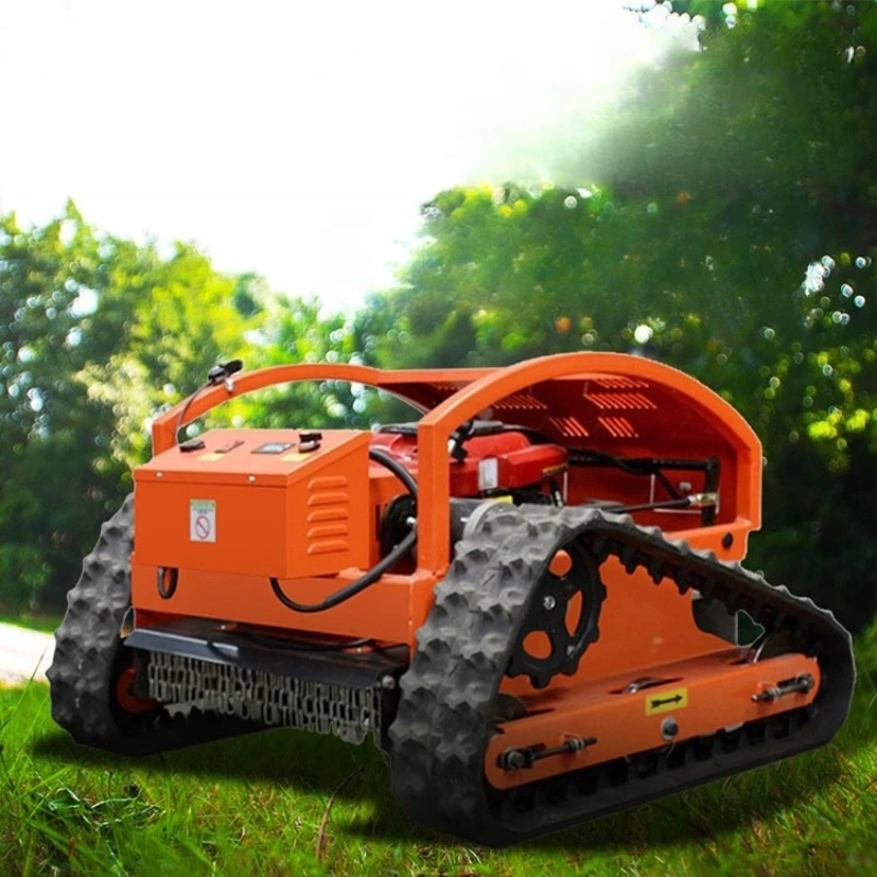 

Electric Remote Control Lawn Mower Agricultural Machinery Crawler-type Weeding Lawn Mower Agricultural Equipment Tosaerba JT
