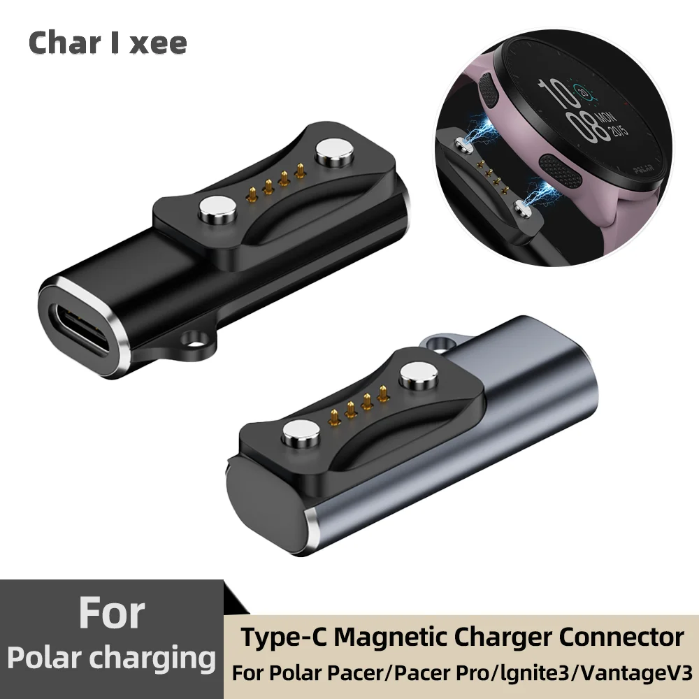 Smartwatch Charging Dock Type C Adapter for Polar Pacer Pro 