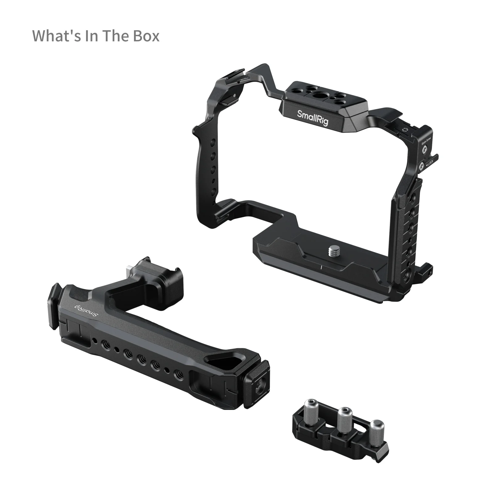 SmallRig Cage Kit voor Panasonic G9 II / S5 II / S5 IIX, met bovenhandgreep kabelklem Arca-Swiss Quick-Release plaat voor statieven 5752 - afbeelding 1