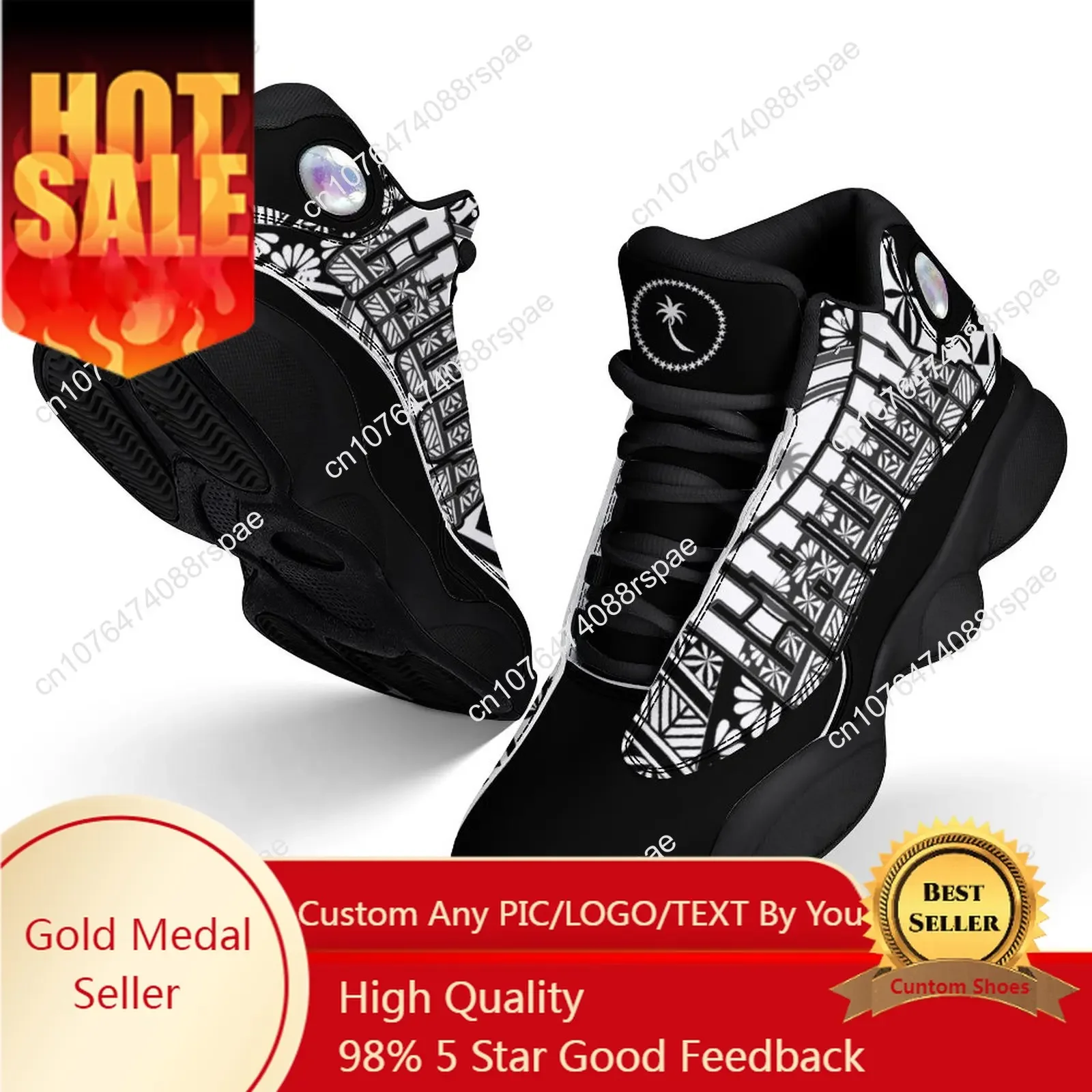 

Sneakers Polynesia Custom Luxury Design Tribal Style Sports Running Shoes Boys Men's Team Custom Logo Sneakers