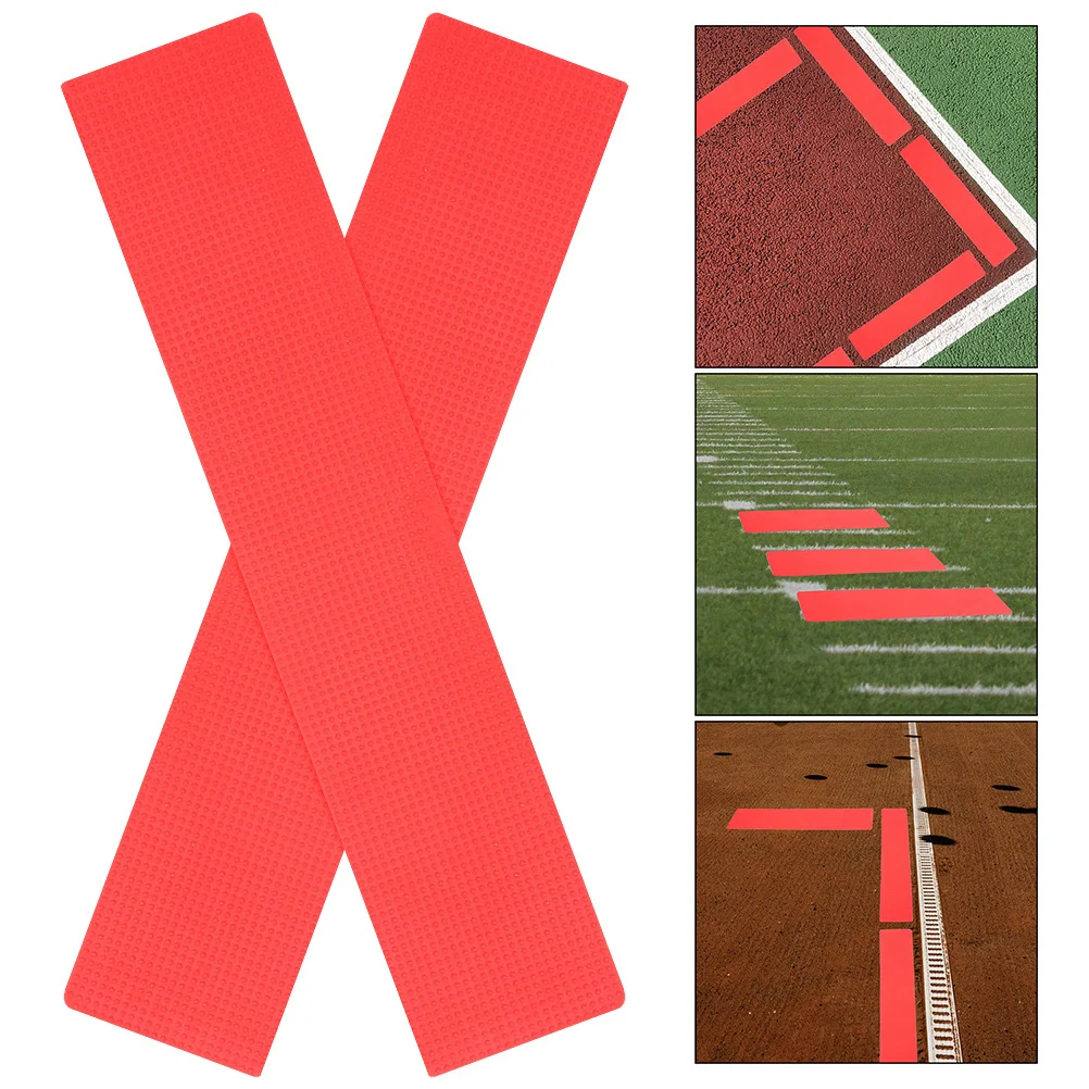 

6pcs Pickleball Court Marking Kit Pvc Plastic Line Markers Green For Outdoor Tennis Training Spot Ground Boundary Tools Sports