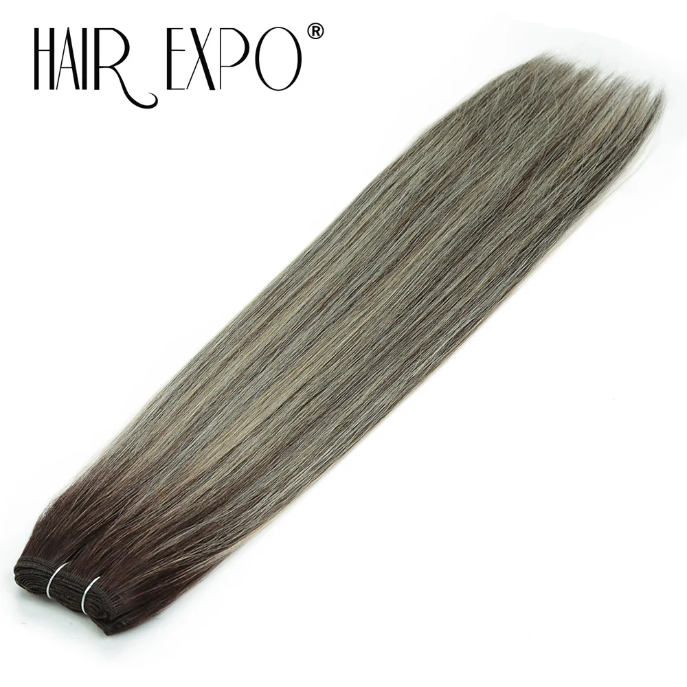 26" Bio Glattes Haar Bundles Natürliche Weiche Hitzebeständige Faser Synthetische Faser Haarverlängerungen Protein Glattes Haar Weben – Detail 31