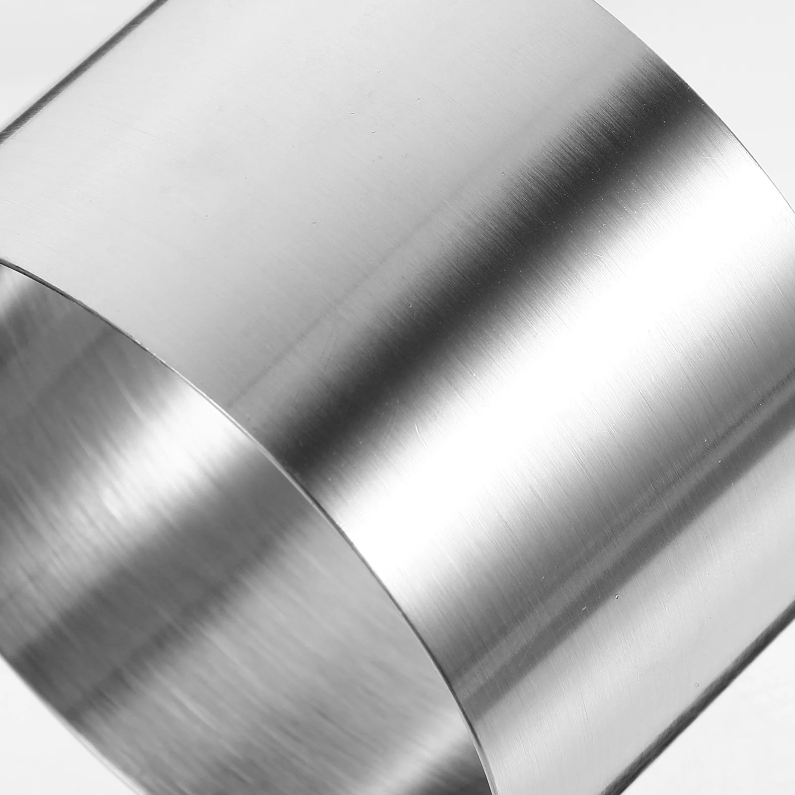 

4Pcs Stainless Steel Mousse Ring Square Shape 8x8x5cm Expandable Adjustable Cake Mold Baking Pan Cookie Biscuit Mould