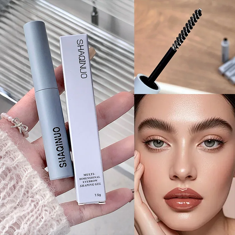 SHAQINUO Gel per sopracciglia: modellatura istantanea, sopracciglia definite, impermeabile e duraturo, morbido e confortevole