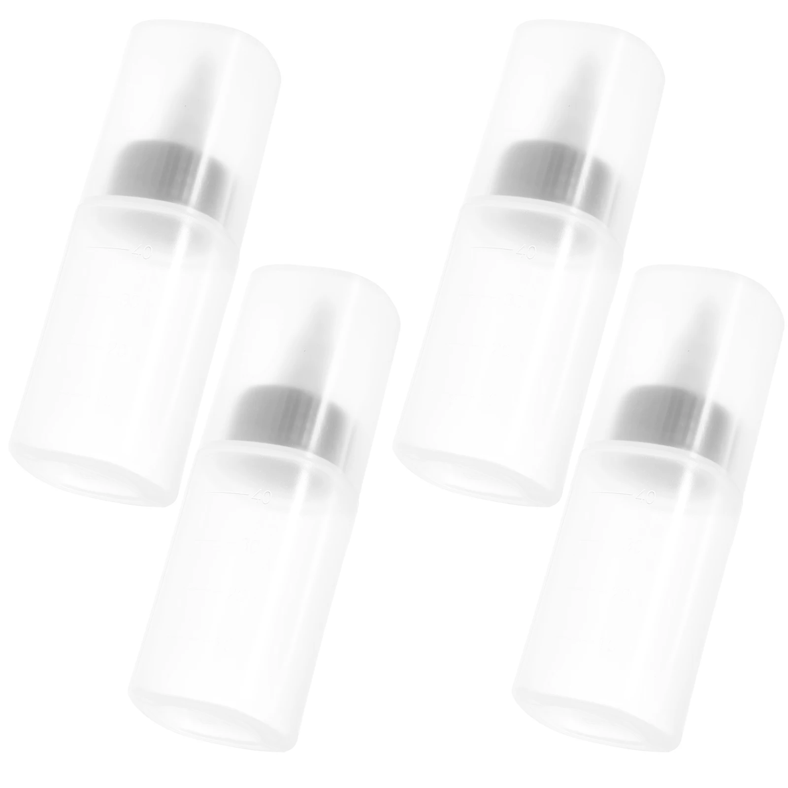 

4 Pcs 40ml Condiment Squeeze Bottles Portable Tomato Ketchup Sauce Vinegar Outdoor Picnic BBQ Kitchen Storage