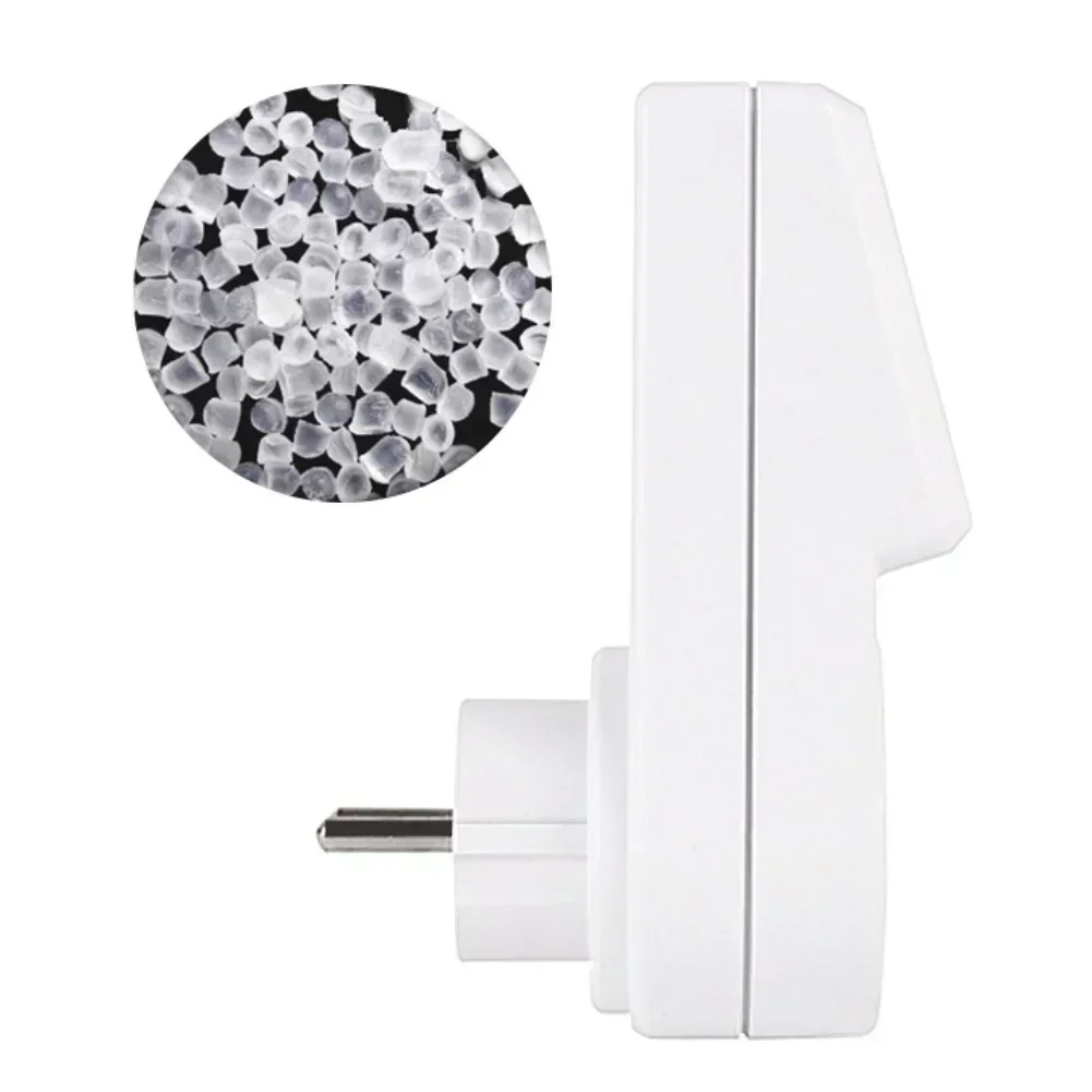 Electronic Timer Socket With Multi Day Scheduling And 12/24 Hour Time Formats Supporting Random On/Off For Enhanced Security
