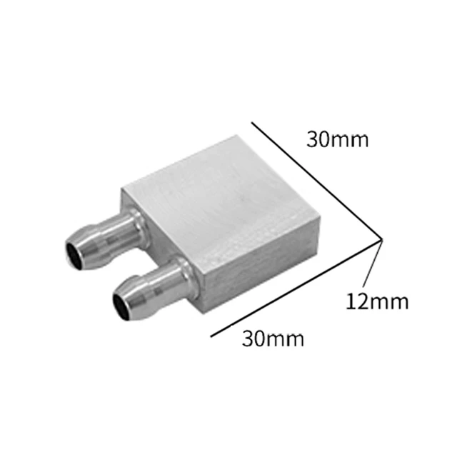 Aluminium CPU Kühler Kühler 30 40 80 120 160 200 240 250 300mm Prozessor PC Laptop Kühlkörper, CPU GPU Wasser Kühlung Block