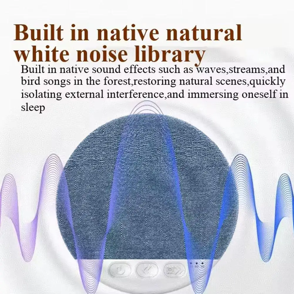 Bluetooth Pillow Speaker Wireless Sleep Music Player Under Pillow White Noise Machine 9D Stereo Timer Auto-Off for Insomnia image 6