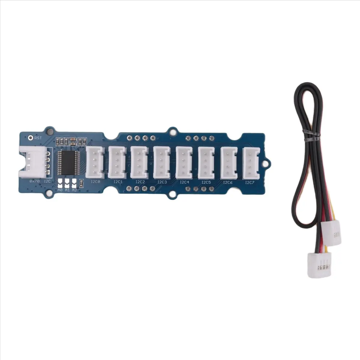 ☶❈＊♥AC1816-8-Channel Multiplexer / Hub Support 3.3V/5V System Multiple Devices with the Same Address 8 Grove Port 8x2cm
