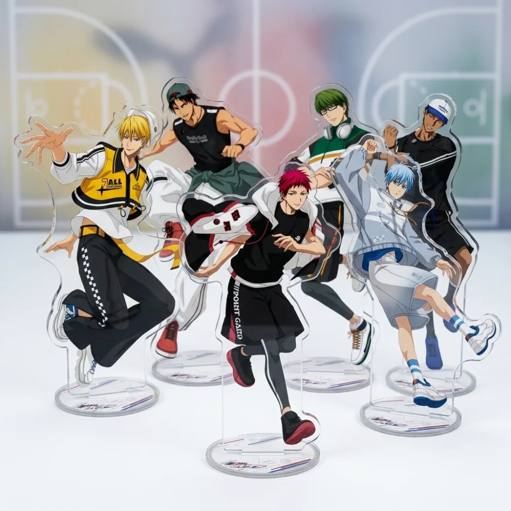 Anime Kuroko's Basketball Acrylic 15CM Stand Keychain Kuroko Kagami Aomine Kise Street Sport Ver. Desk Decor Gift for Fans