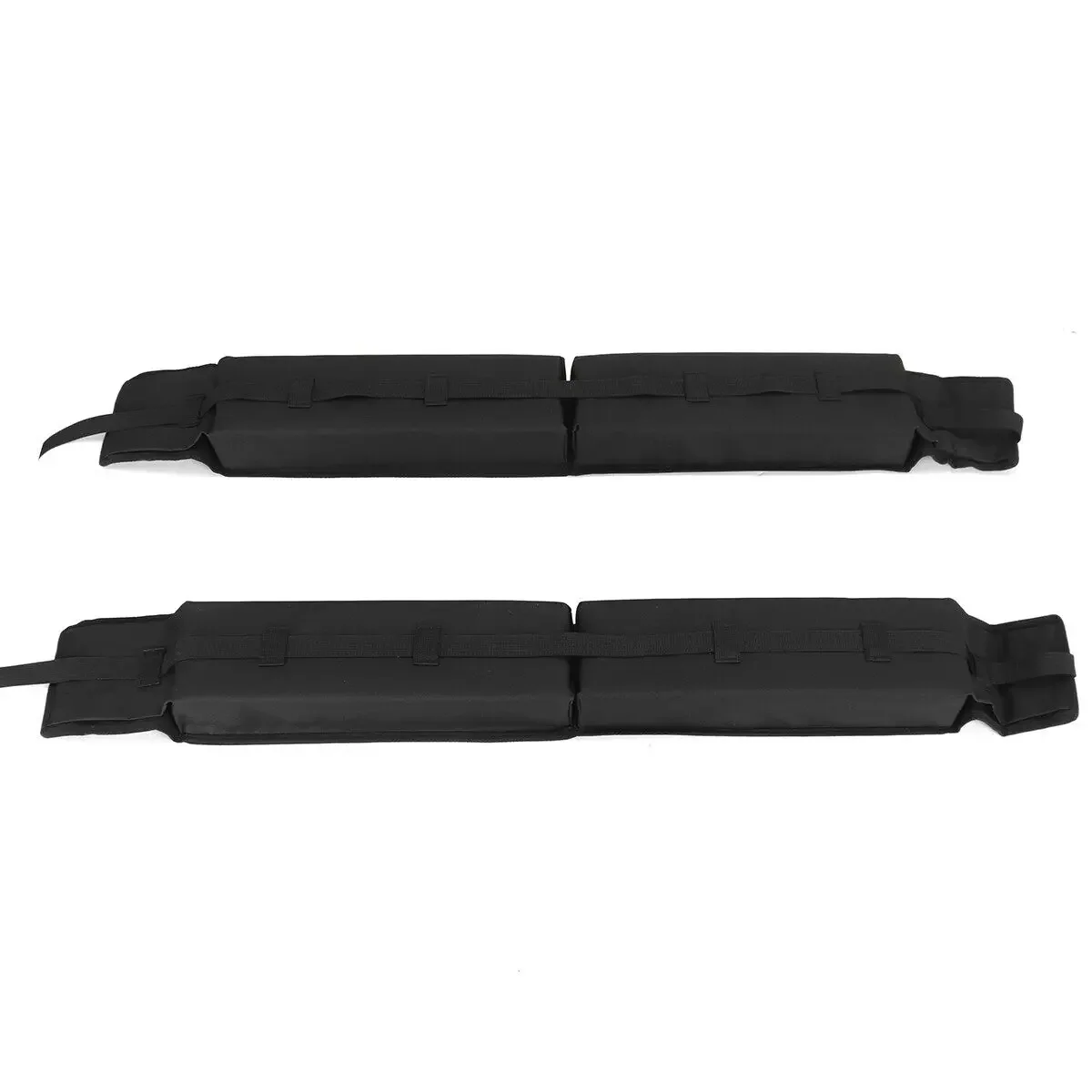 Portaequipajes Universal Oxford para techo de coche, barras cruzadas, soporte para Kayak, color negro, 600D