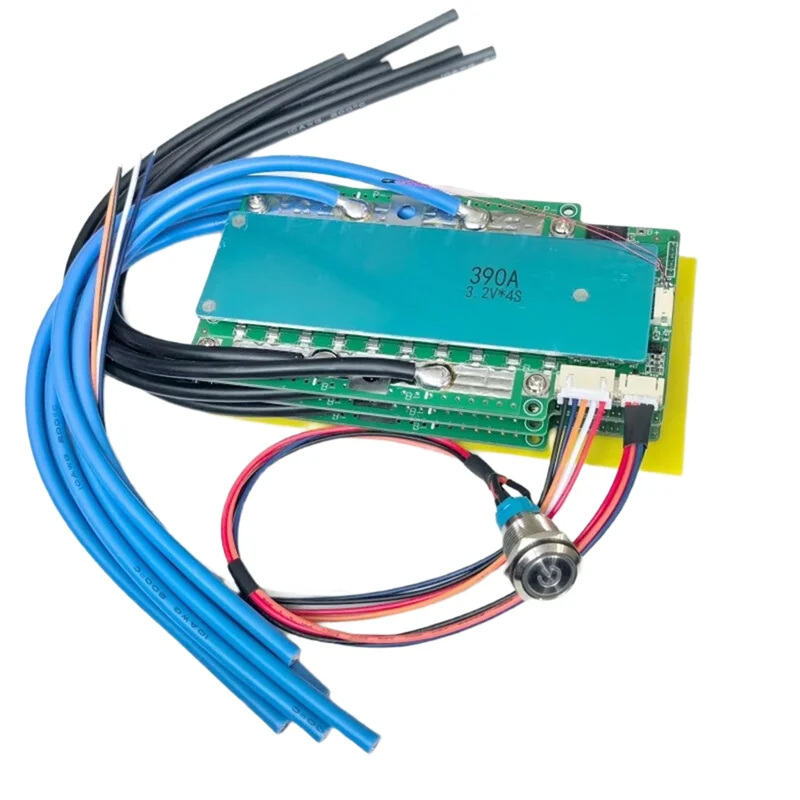 

GYTB-LFP Battery Protection Board BMS Lifepo4 4S 12.8V With Switch Car RV Inverter Charge Discharge Current Control