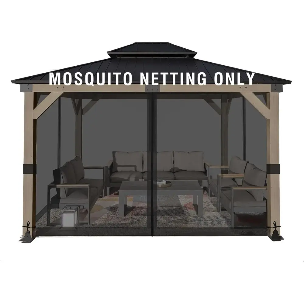12X14 T Gazebo Mosq…