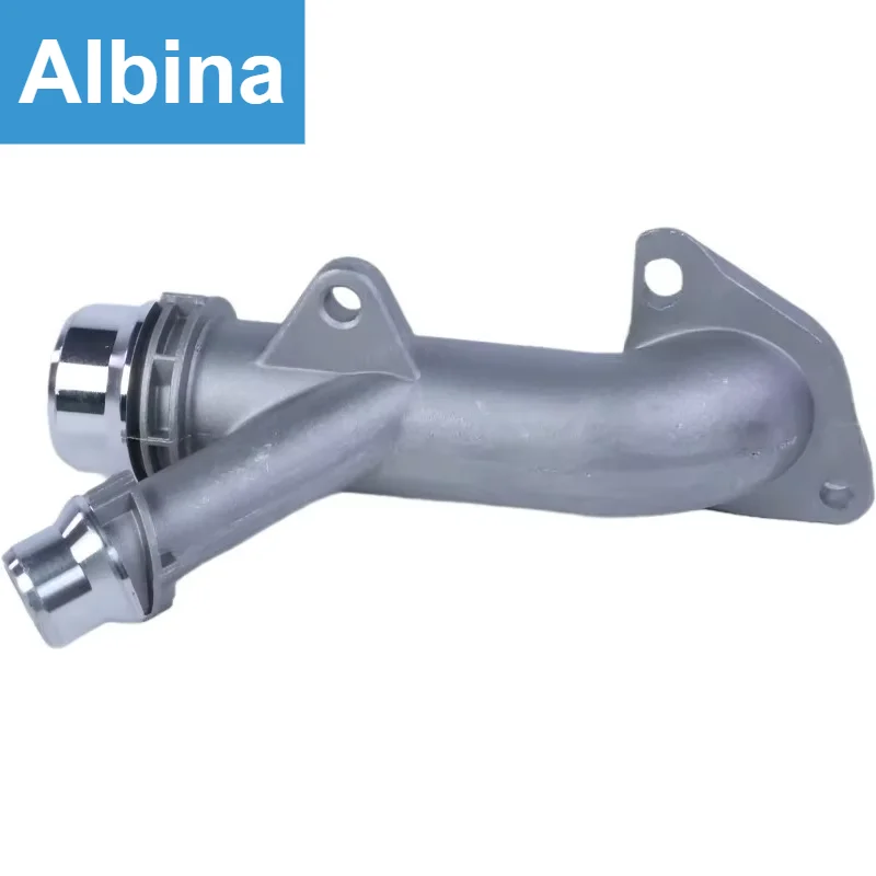 11537560130 Aluminum Coolant Hose Water Pipe Connector Tank For BMW N42 N46 E46 E60 E61 E81 E83 E85 E90 E93 X1 X3 116i Engine Co
