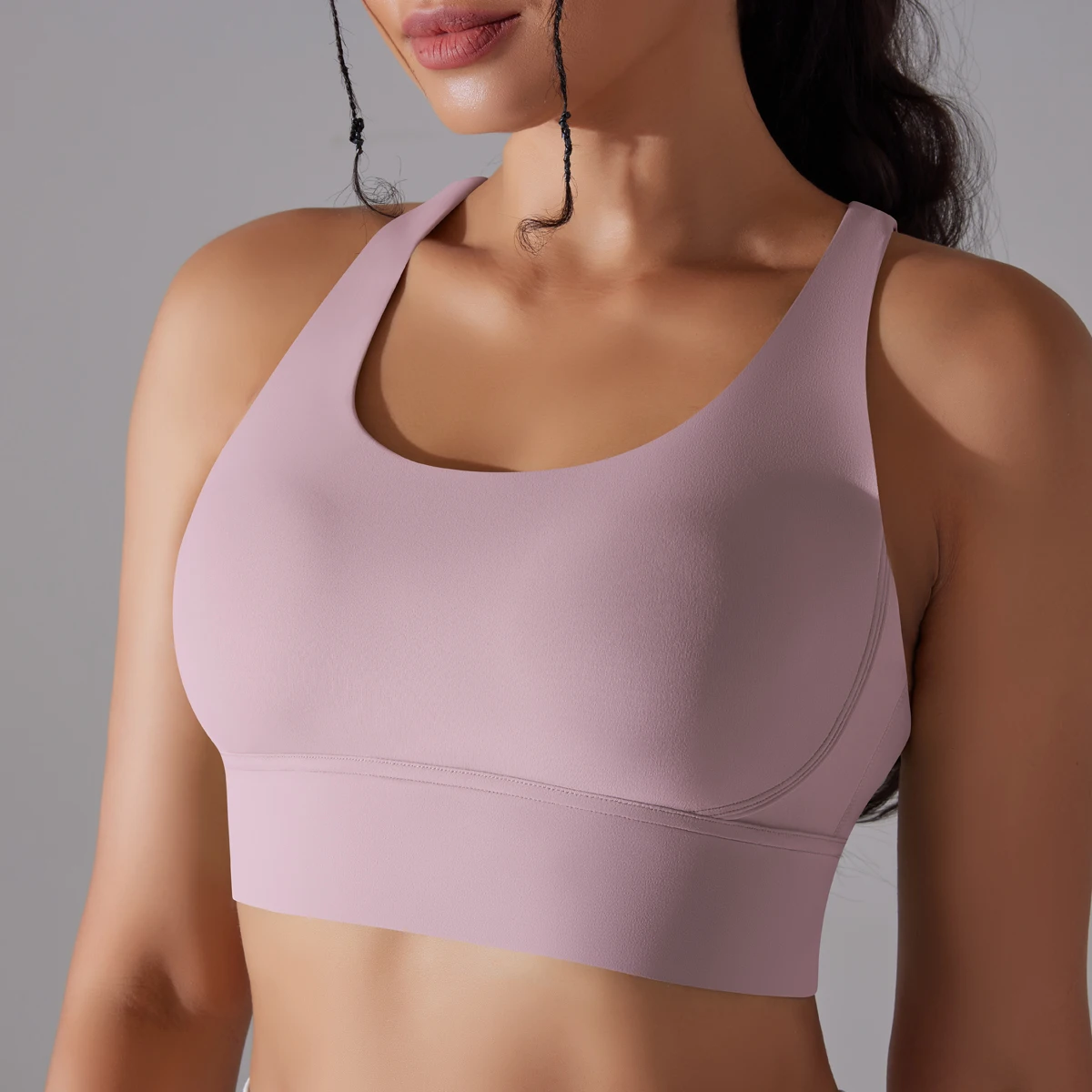 Frauen Yoga BraTank Tops für Fitness Nacktes Gefühl Sport Bh Gym Weste Frauen Leibchen Workout Unterwäsche Sportswear Outfit – Detail 17