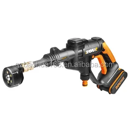 

BAOHUA 20V lithium rechargeable cordless car wash floor clean tool, high pressure cleaning water spray gun