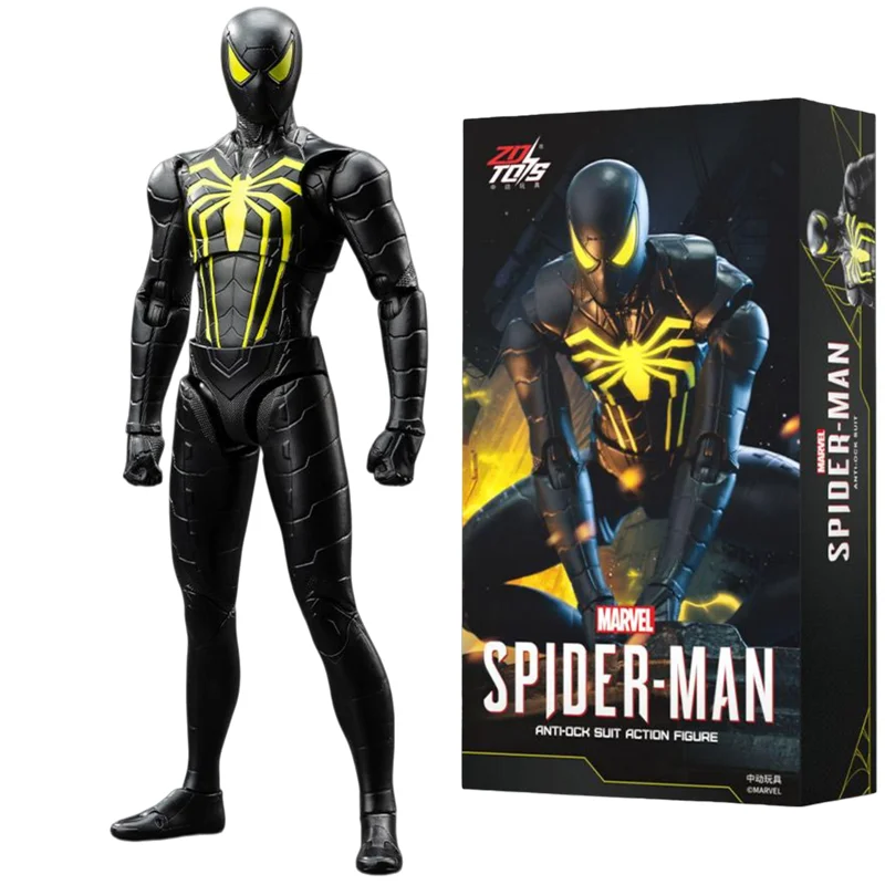ZD Toys Spider-Man Brandneuer Day Miles Morales Spider-Man Scarlet Spider Hobie Brown ‌ Eisen-Spinnen ‌ Actionfiguren Spielzeugmodell Geschenk – Detail 23
