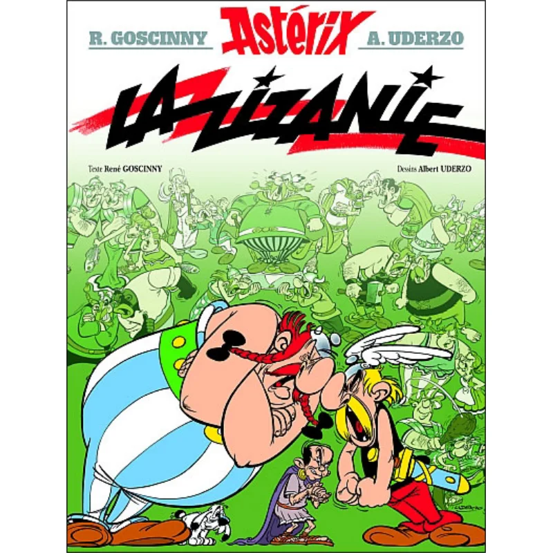 

Asterix Volume 15 The Zizanie Ren Goscinny Hachette Livre International 9782012101470 Book
