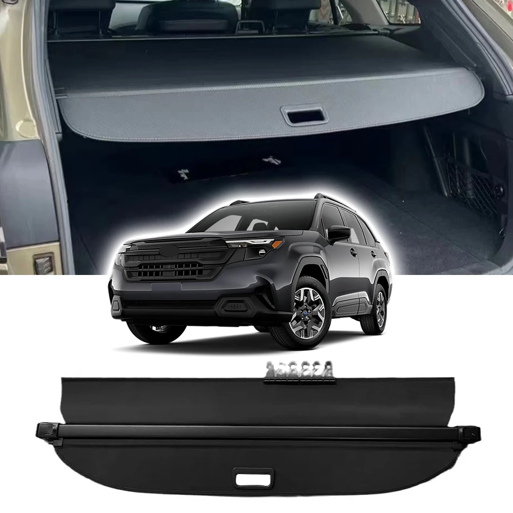 Car Rear Cargo Cover Lid Shade Luggage Shield Fit for Subaru forester 2025