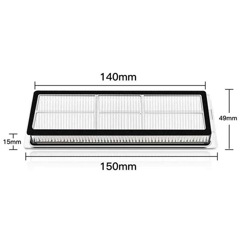 Förderung! Für Dreame Bot W10 Roboter Staubsauger Zubehör Wichtigsten Seite Pinsel Waschbar HEPA-Filter Mopp Tuch Ersatzteile