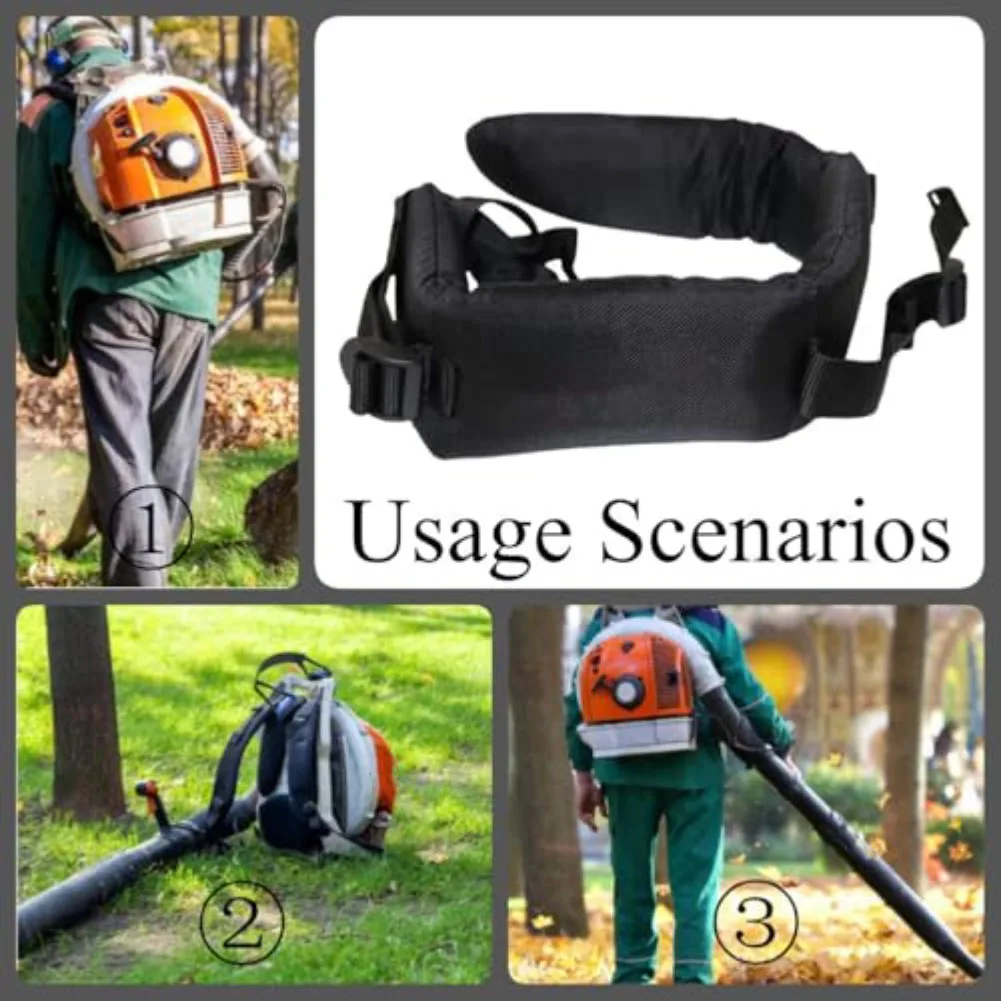 2 قطعة منفاخ الكتف الأشرطة ل 4282 710 9030 أو 4282 710 9020 منفاخ حزام الكتف ل BR500 BR550 BR600 BR700 أدوات الحدائق