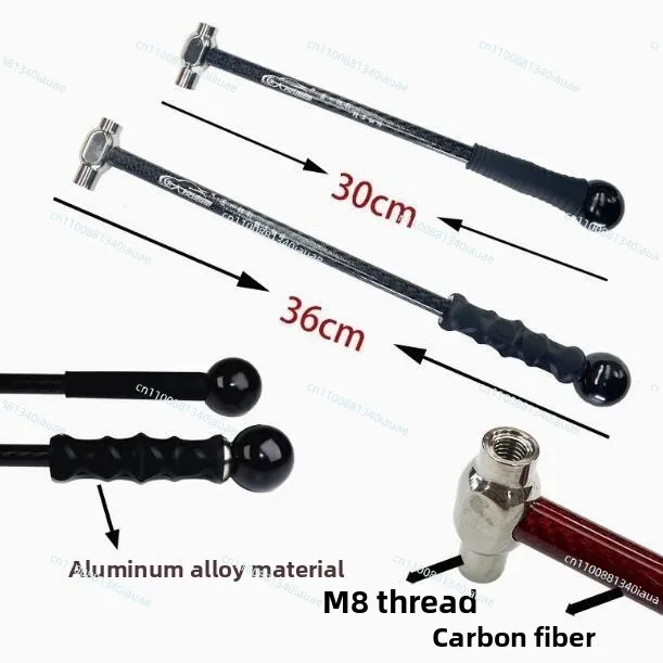 Car Dent Repair Tool, Double Hammer Double Pen Set, Pit Dent M8 Seamless Tapping Repair, Sheet Metal Free