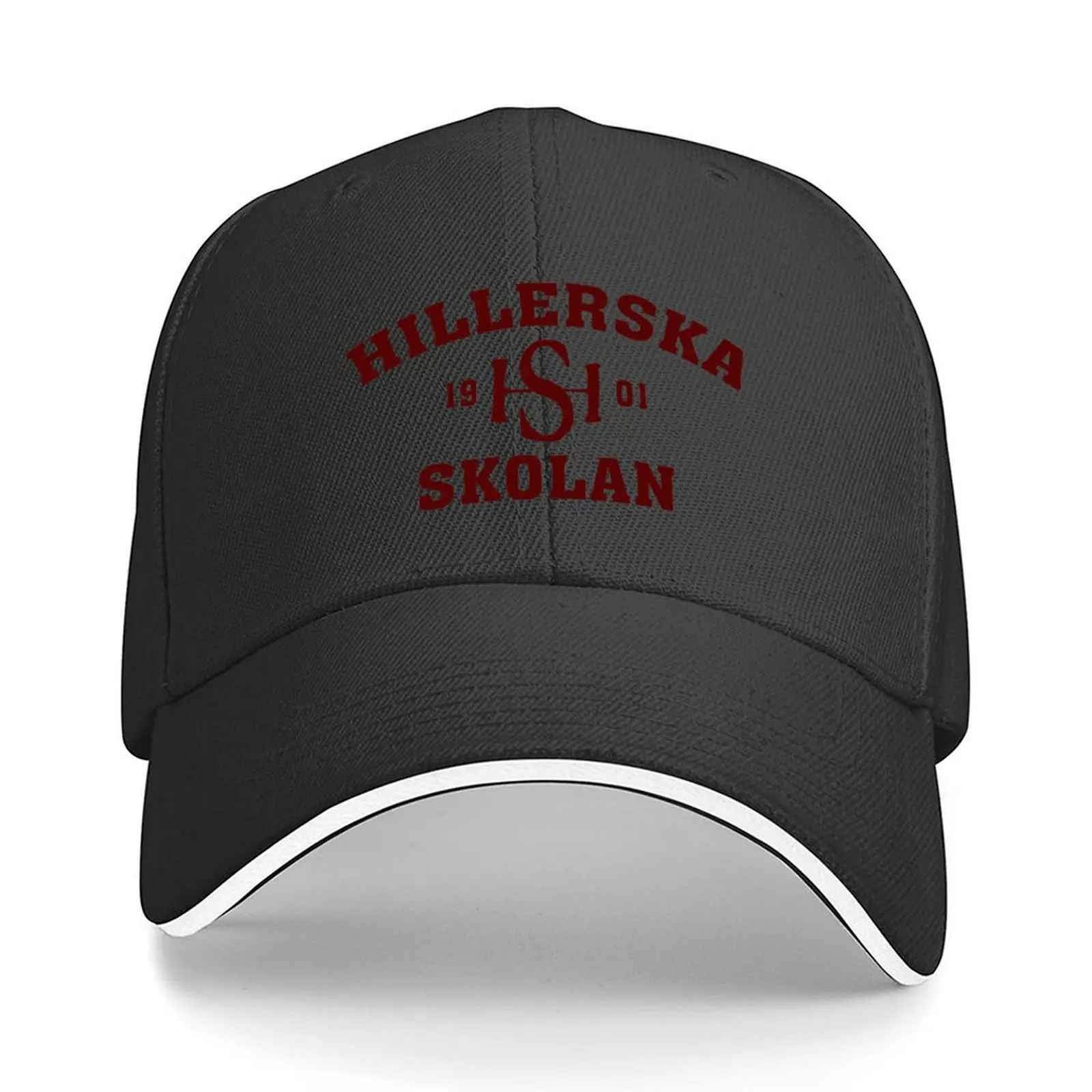 

Hillerska Skolan Baseball Cap Fishing cap Hat men Custom Cap Hood For Girls Men's
