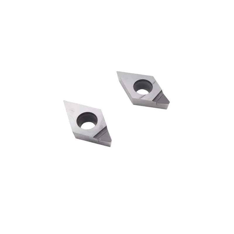 

2 PCS PCD Turning Inserts DCMT 11T304 CNC PCD Diamond Inserts For Lathe Tools For SDJCR / SDACR / SDNCN