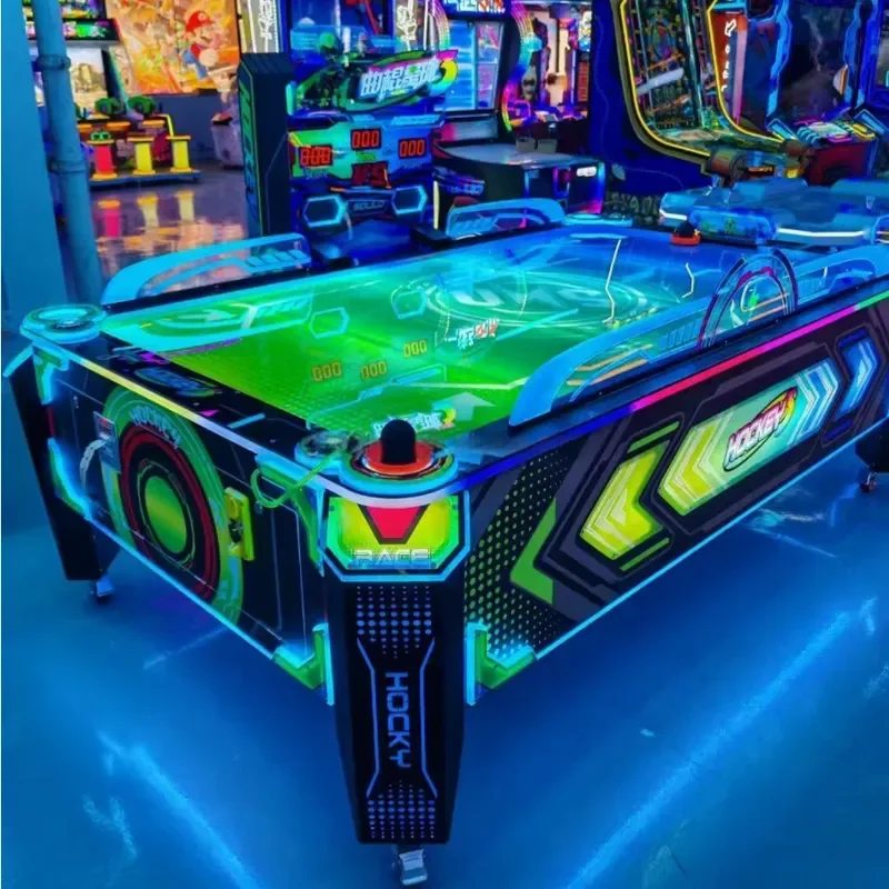 for The Latest Indoor Electric Air Hockey Game Console 2 Person Battle Coin Operated Sports Game Console Beautifully Designed