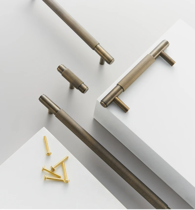 Dooroom Antike Messing-Streifen-Möbelgriffe, moderne Schrank-, Kommoden-, Schubladen- und Schrankknöpfe, Großhandel erhältlich – Detail 7