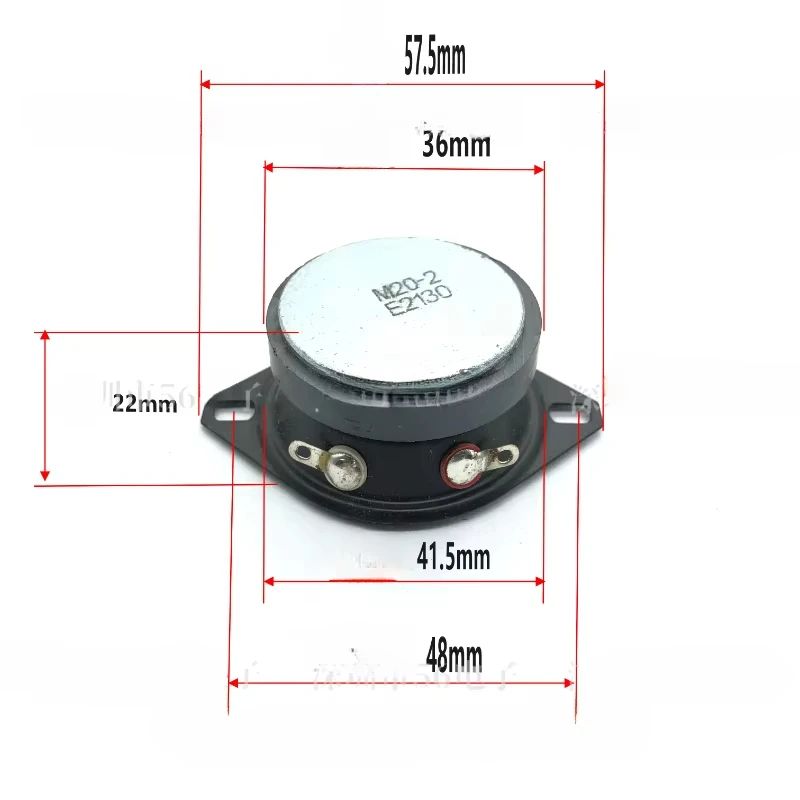 SOTAMIA 2Pcs 40MM Tweeter Mini Speaker 4 Ohm 5W Audio Treble Speaker External Magnetic Sound Music Home Theater HIFI Loudspeaker