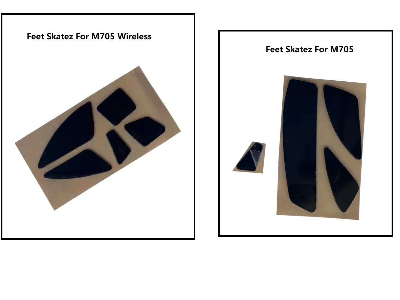 2 Sets High Quality Mouse Feet Mouse Skates for Logitech M705 Wireless Mouse - Thickness 1.1mm