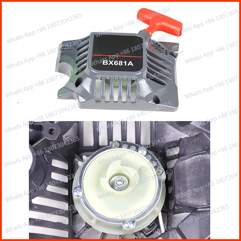 

Подходит для деталей цепной пилы Matsumoto Suzuichi BX681A, двухтактных деталей бензопилы, стартовой тяговой пластины из алюминиевого сплава.