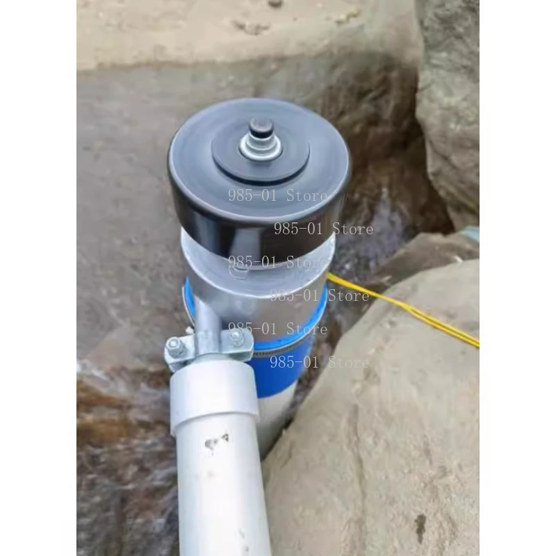 400W 220V Aluminium Alloy Hydropower Generator - Suitable for Household Lighting, TV, Computer, Monitoring
