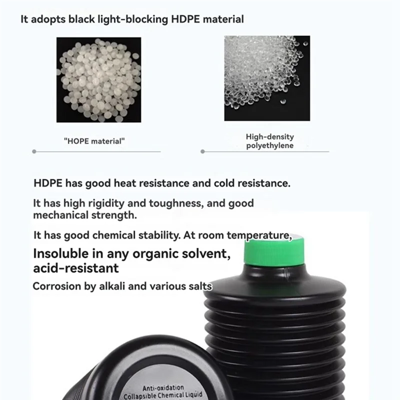 

AT82-Darkroom Medicine Bottle Developing Fixer Bottle Anti-Oxidation Liquid Bottle Seal 1L/1 Liter