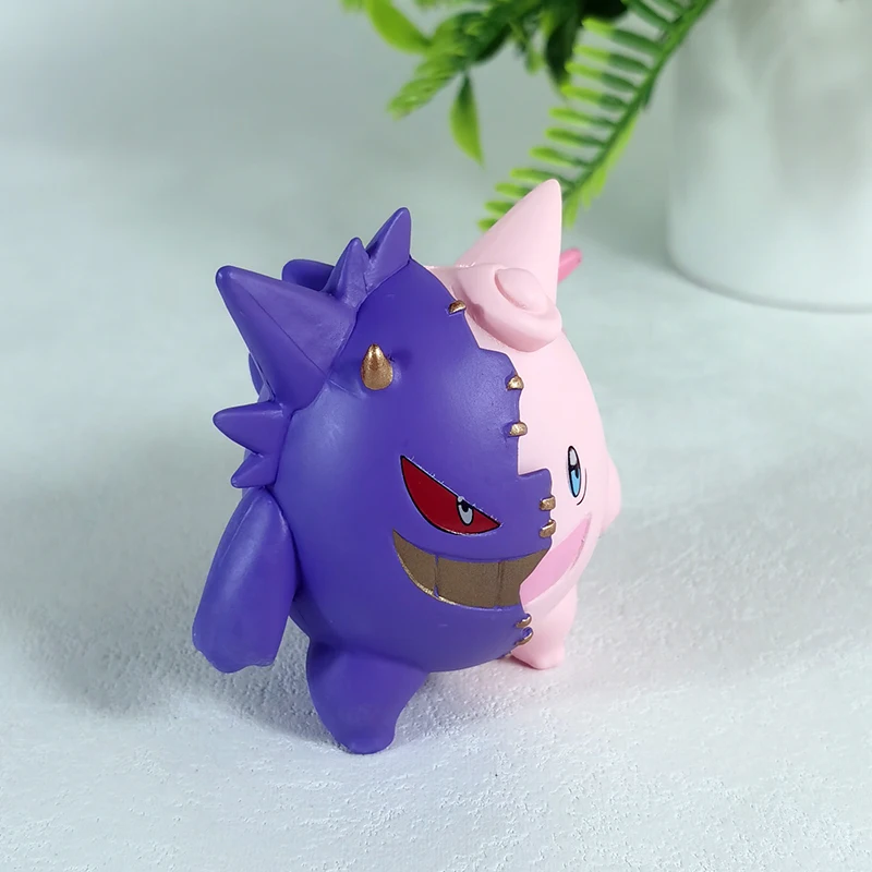 حار أنيمي البوكيمون Gengar الشكل المفتوحة عمل أرقام البلاستيكية جمع نموذج اللعب مكتب سطح المكتب الحلي الزخرفية الأولاد المتحركة