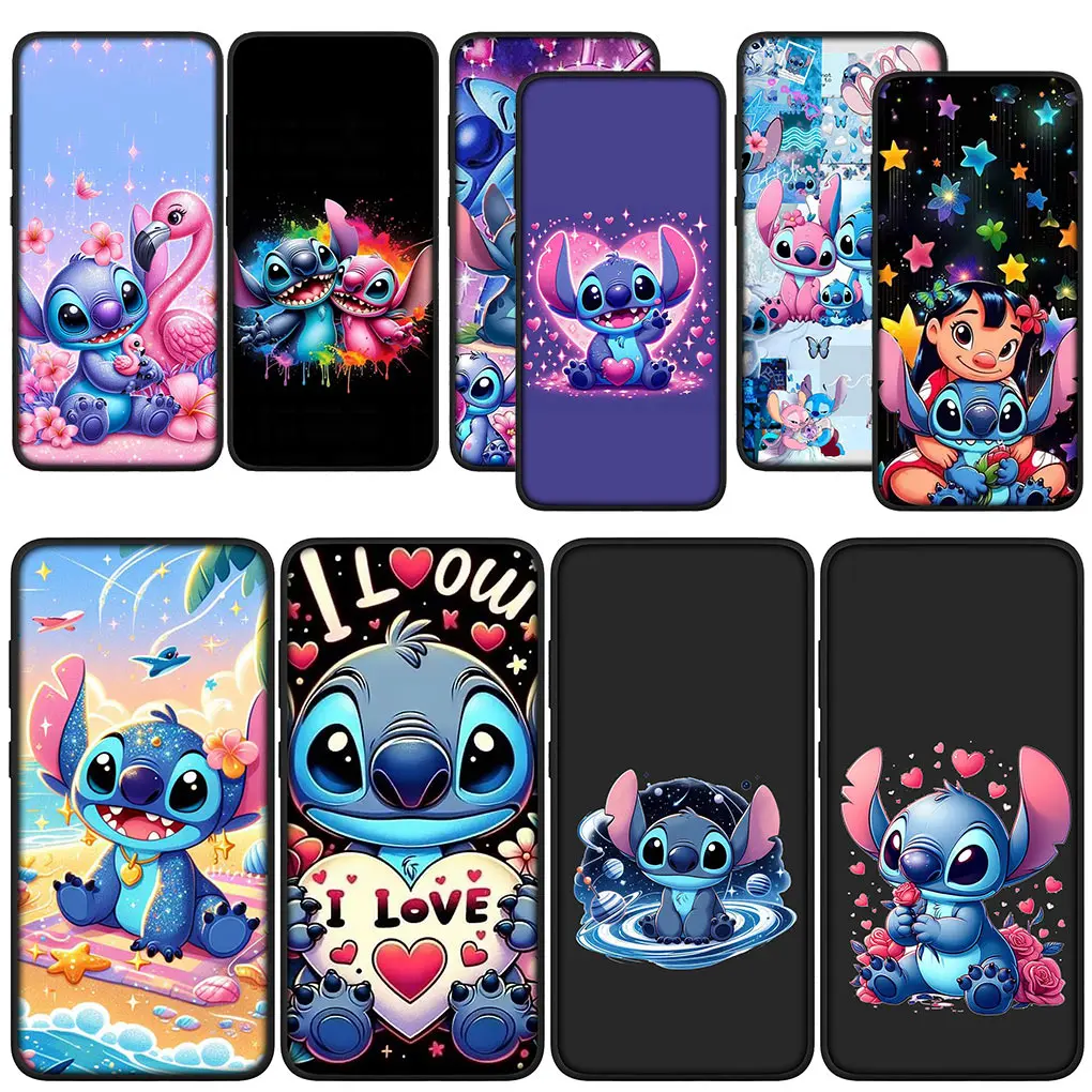 Anime Stitch Lovely Cover Phone Case for Huawei P30 P20 P10 Y6 Y7 Y9 Prime Mate 10 20 Pro Lite Y9A Y8S P Smart 2019 Soft Casing