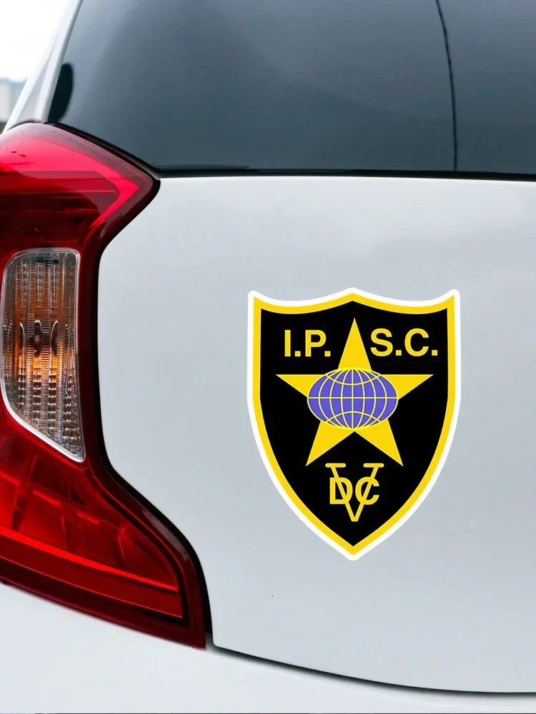Personality IPSC Self-adhesive Car sticker Motorcycle laptop waterproof car trim bumper rear window trim, 10cm