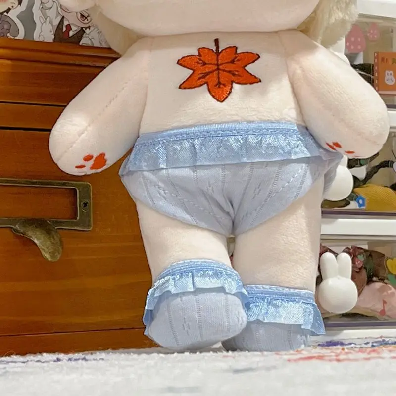 HOUZIWA muñeca de peluche, ropa interior, calcetines, traje para muñecas de juguete de peluche, 20CM