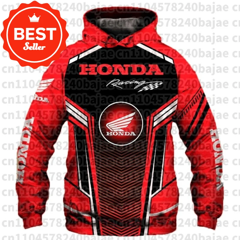 

2025 мужские гоночные толстовки Honda HRC, весенне-осенний стиль локомотива, спортивная повседневная толстовка с капюшоном для мужчин и женщин, мотоциклетная одежда