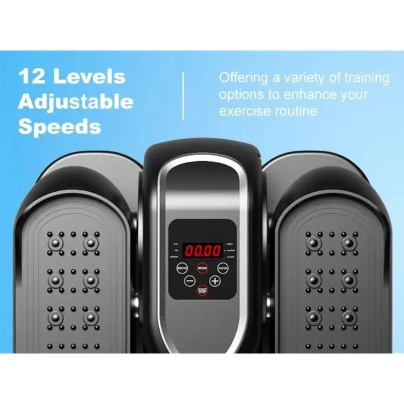 

С пультом дистанционного управления и 12 регулируемыми скоростями, тихие эллиптические тренировки под столом, эллиптический тренажер, эллиптический тренажер для ног