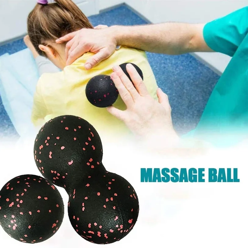 كرة تدليك الفول السوداني - مجموعة كرات اللفافة بعد التمرين، مجموعة كرات تدليك الأنسجة العميقة، كرة لاكروس، رول العضلات #1