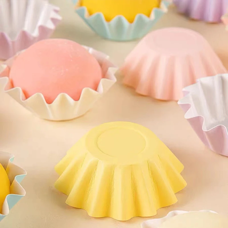Laminated paper liners,Greaseproof and easy to release, muffin cups, cake liners, baking tools, birthday party supplies