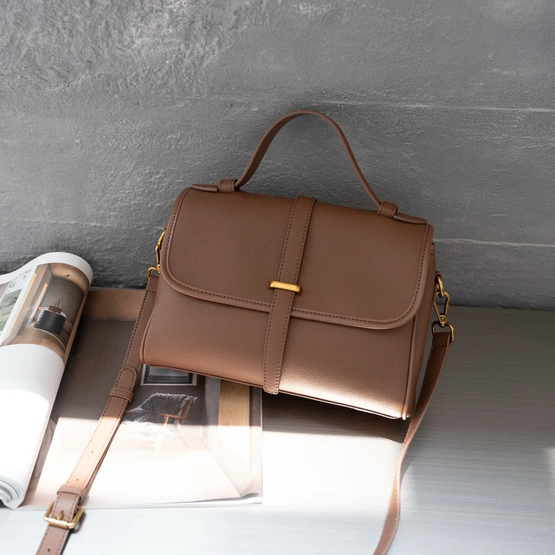 

2025 New Women Leather Handbags Tote Luxury Brand Purses And Handbags