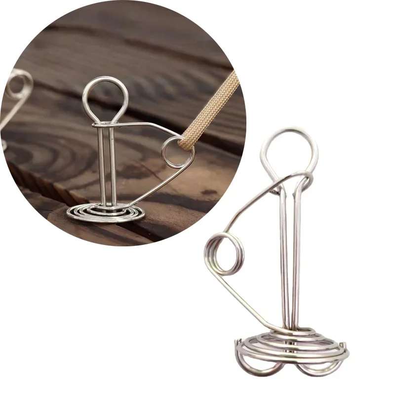 Stainless Steel Octopus Deck Peg Portable Stakes for Outdoor Wind Proof Wind Rope Anchors Camping Tent Nails Tent Stakes