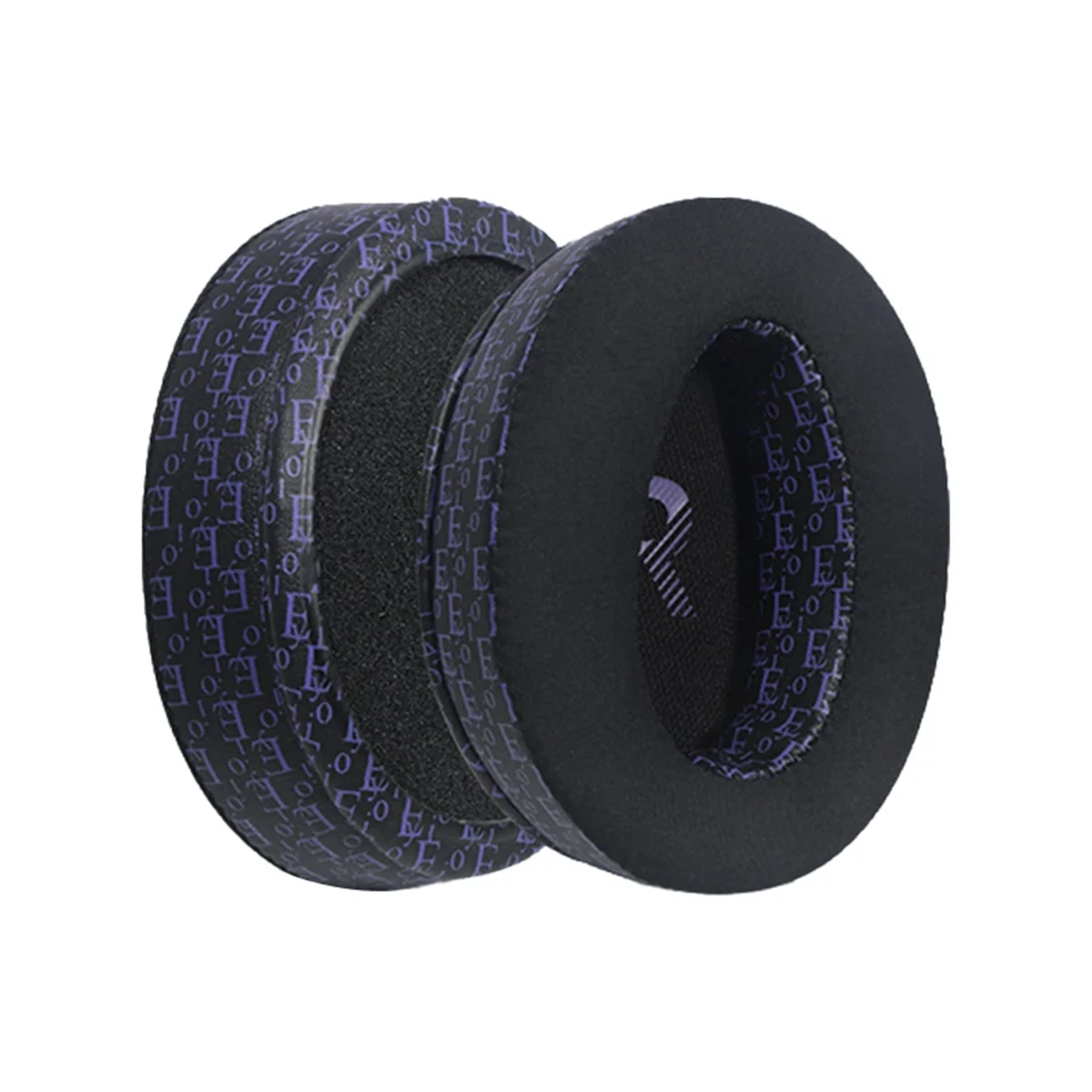 Ice Feel Ear Pad WH-CH700N ZX770BN Headphone Ear Cushions Enhancing Aesthetics with Stylish Print,Black-