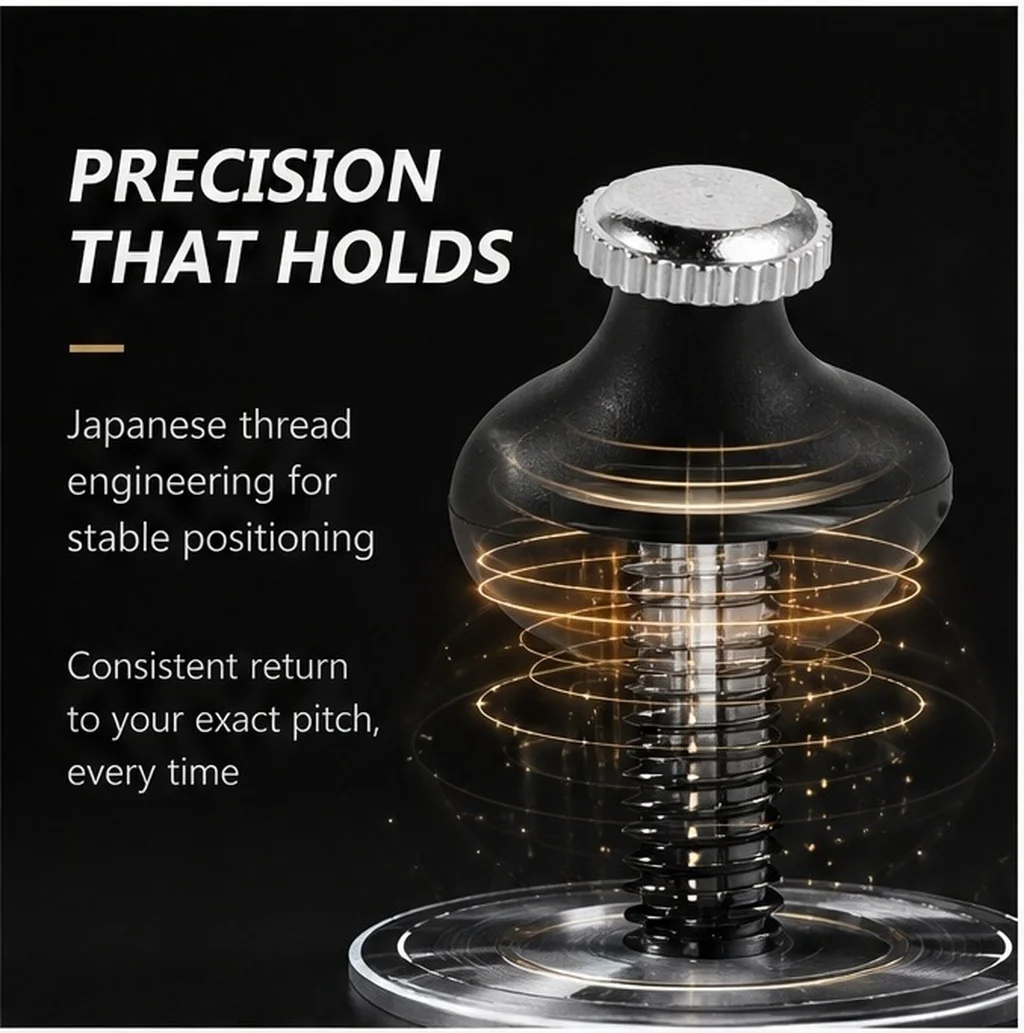 1Pair Erhu Metal Fine Tuners Japanese Thread Technology Smooth Controlled Adjustment Stable Position Retention Matte Black Erhu