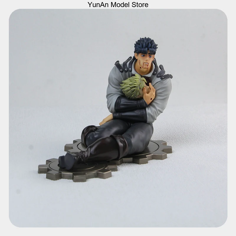 

11cm JOJO Jonathan Joestar Holding Dio's Head Ending Anime Figure Model Statue Collection Desktop Decoration Ornament Toys Gifts