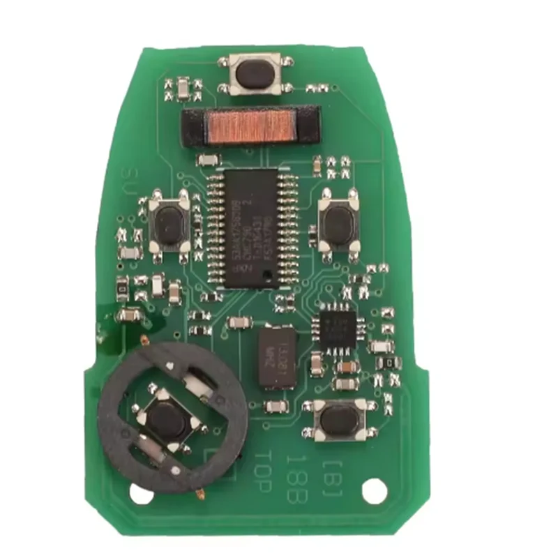 トレンドの車のリモートキー5ボタンカーキー433MHZ FSK ID46チップKR55WK49244 ジャガーXF XK XKR 2007-2012用